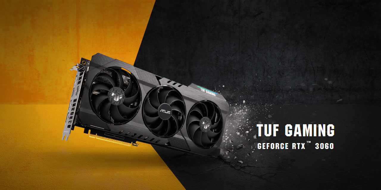 ASUS TUF Gaming NVIDIA GeForce RTX 3060 V2 OC Edition Graphics